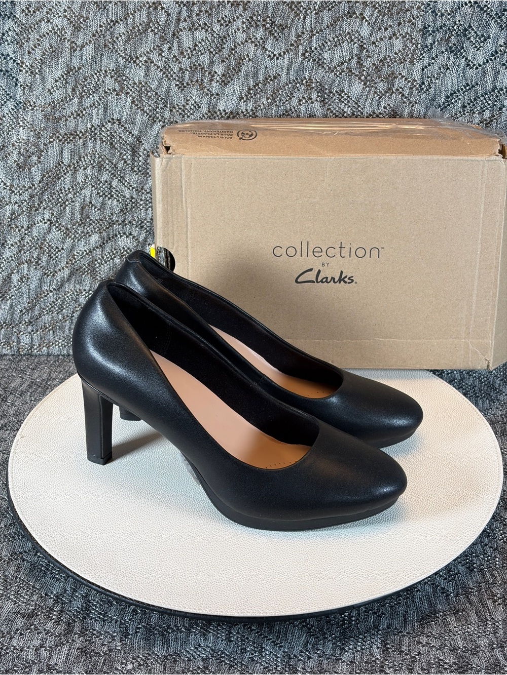 Clarks Collection Ambyr Joy heels black leather